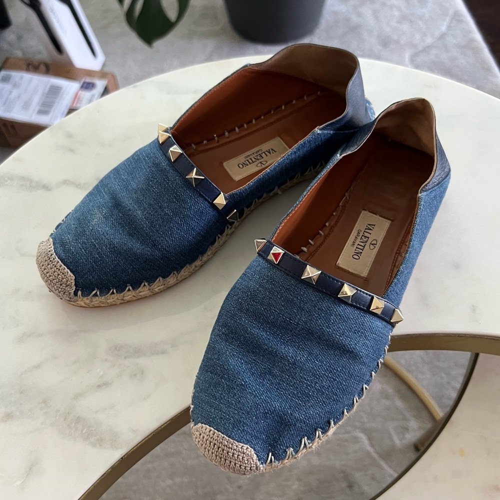 Valentino Garavani Denim espadrilles - Picture 4 of 11